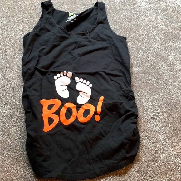 Tops - Maternity Halloween tank top